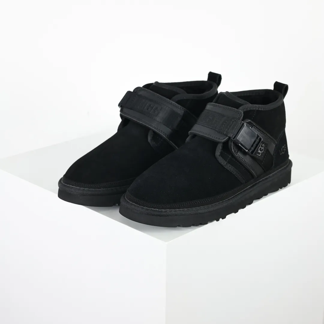 Copywriting price 💰660 Core recommendation Good price Platform foreign trade exclusive UGG Neumel Snapback men's snow boots 1118570 Foreign trade platform Z-exclusive high-end retail quality Produced by ten-year-old brand shoemaking foundry production line Pay attention to every detail Longfeng A-grade genuine sheep fur integrated Made in full compliance with the ZP process Size: 39 40 41 42 43 44